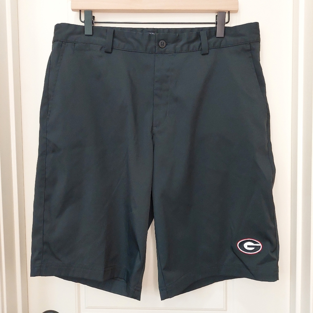 Nike Golf Tour Performance Shorts 34 Georgia Bulldogs UGA College Black Dri-Fit